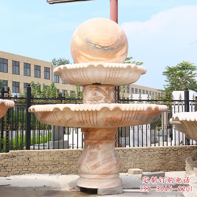 许昌湖南石雕风水球