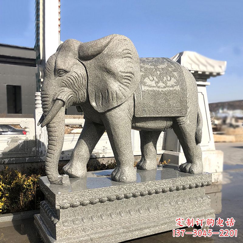 许昌花岗岩大象石雕,融合古典与现代的艺术精品