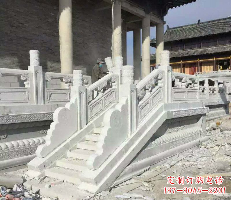 许昌大理石栏板石雕,精美绝伦,让建筑锦上添花