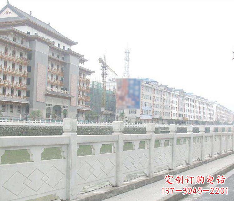 许昌流光溢彩的大理石栏板石雕