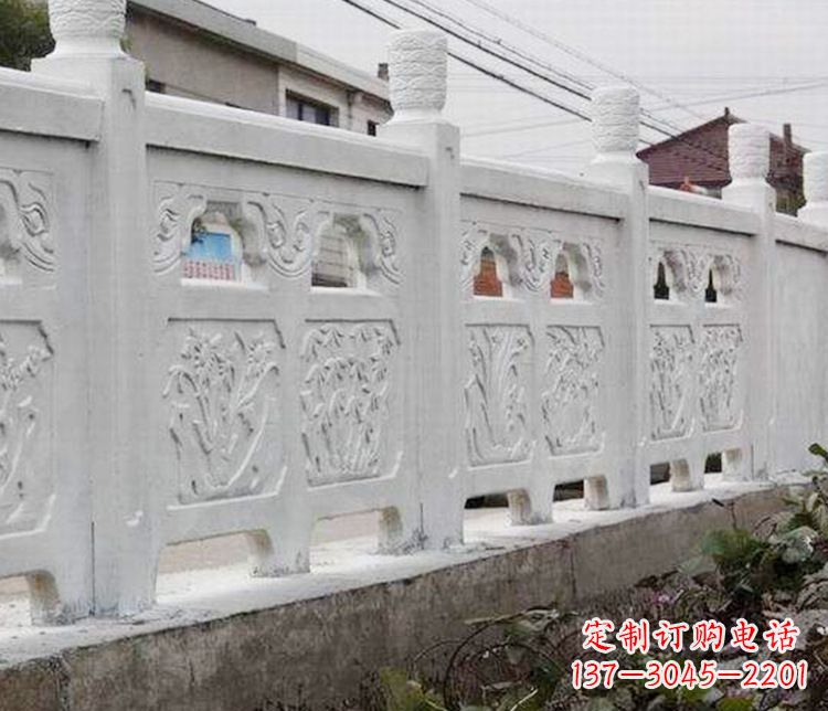 许昌优雅大理石栏板雕塑