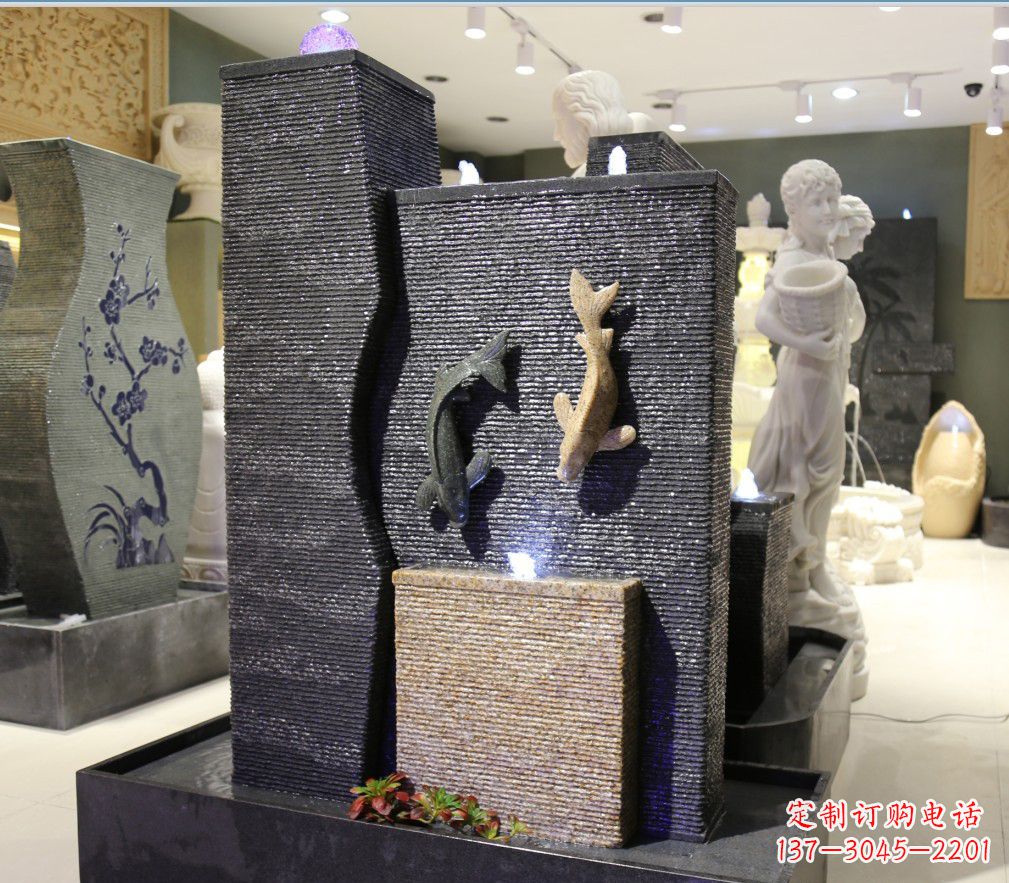 许昌九龙太子石雕喷泉——精巧绝伦的喷泉雕塑
