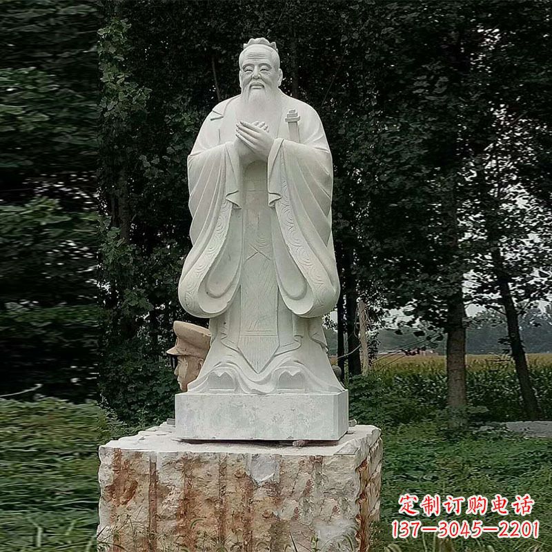 许昌孔子石雕