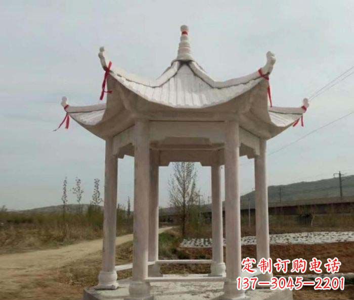 许昌凉亭雕塑定制--领雕塑