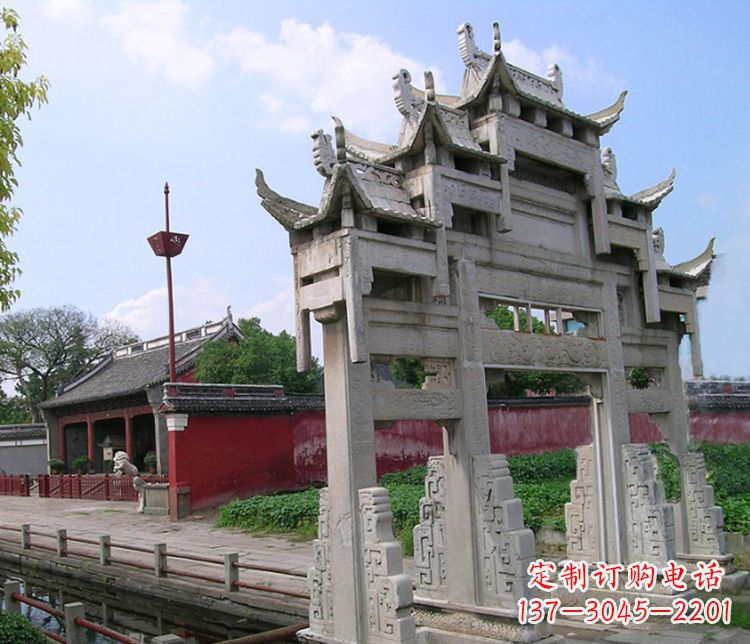 许昌专业大型牌坊石雕制作