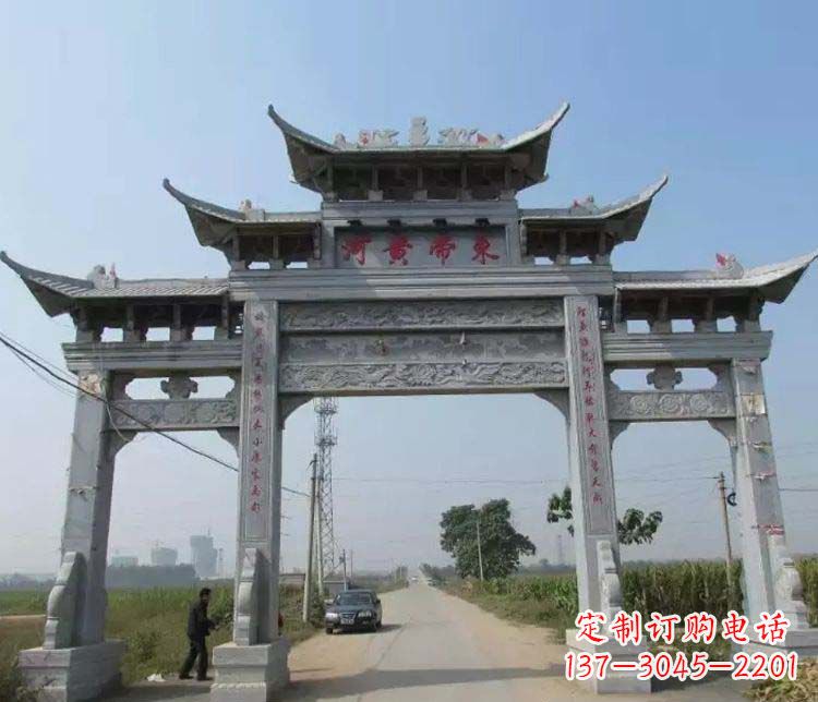 许昌精品牌坊石雕,令您赞叹不已