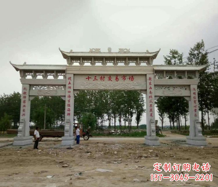 许昌精美石牌坊雕塑,令你惊艳无比