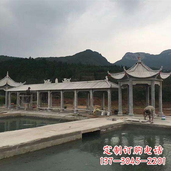 许昌多功能石雕长廊雕塑