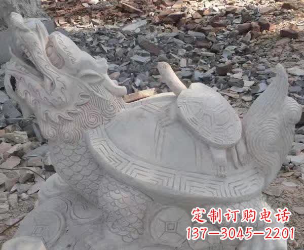许昌石雕招财神兽龙龟