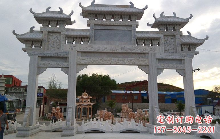 许昌石牌坊雕刻