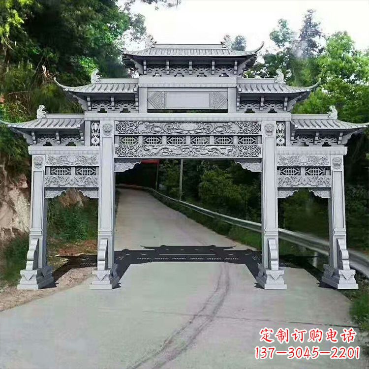 许昌石牌楼青石牌坊