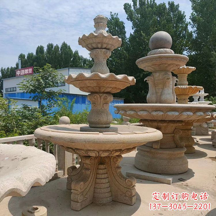 许昌石喷泉 石雕刻