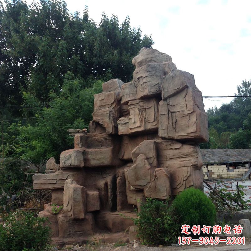 许昌石头(塑石)假山