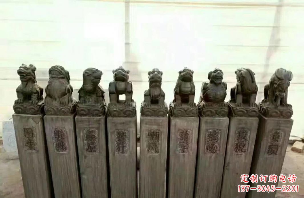 许昌栓马桩石雕