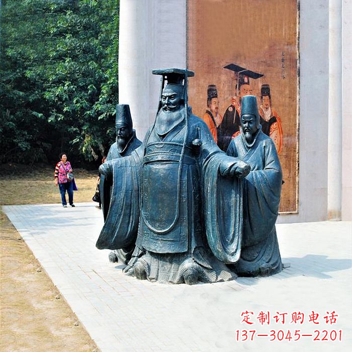许昌隋文帝杨坚景观雕塑