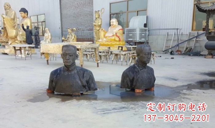 许昌陶行知半身像铜雕