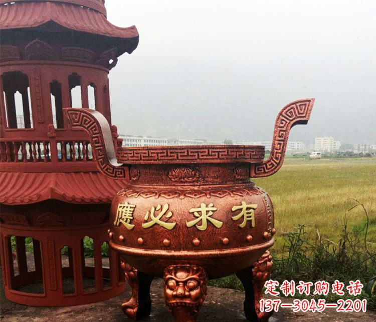 许昌铜雕景观香炉