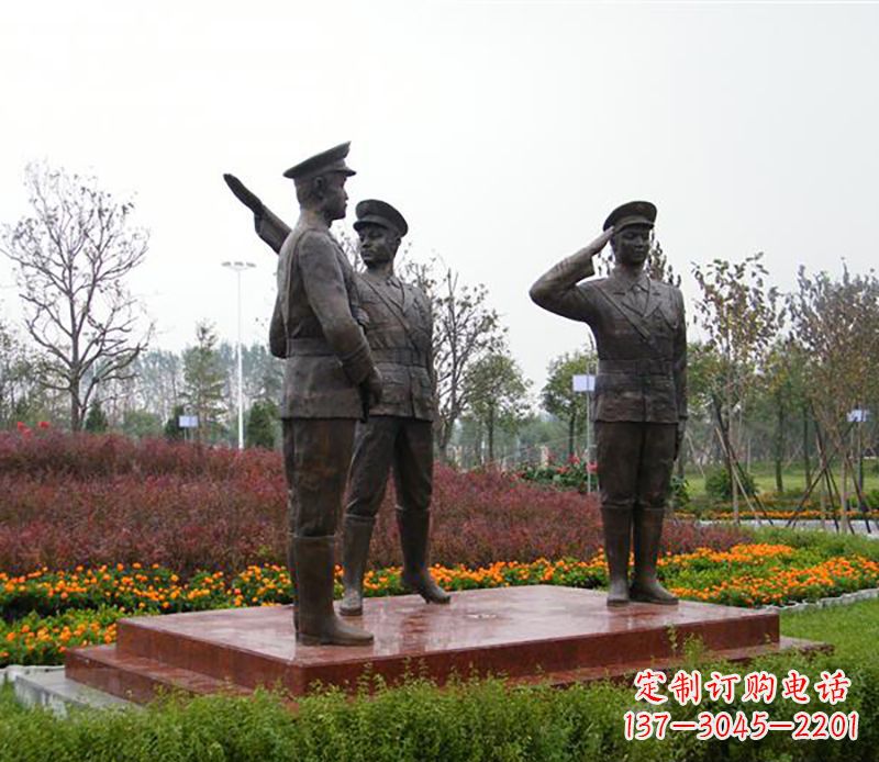 许昌铜雕警察铜雕