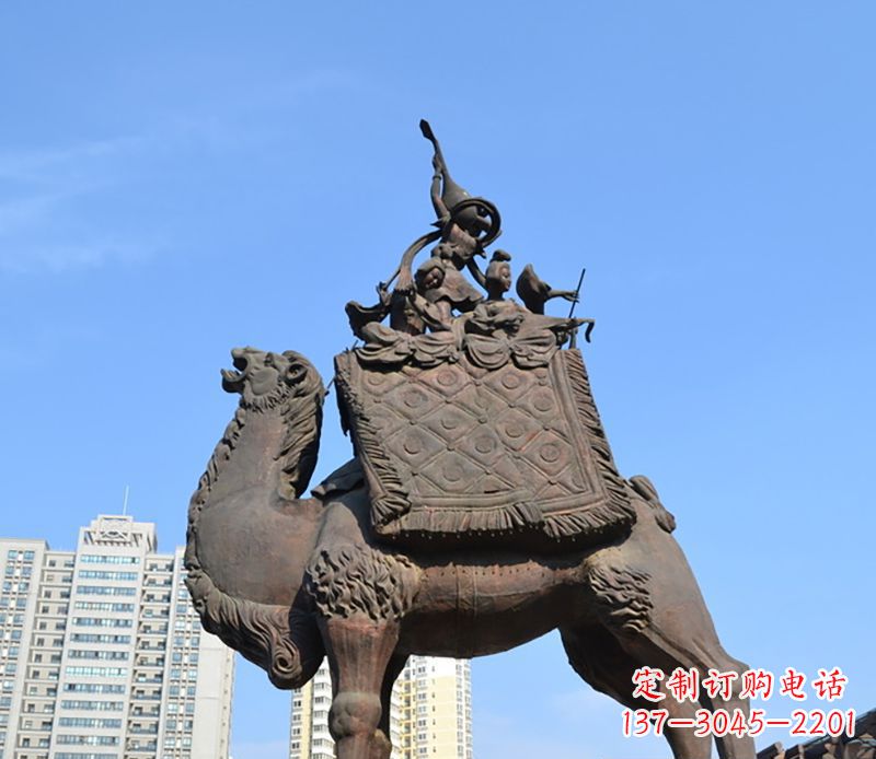 许昌铜雕骆驼