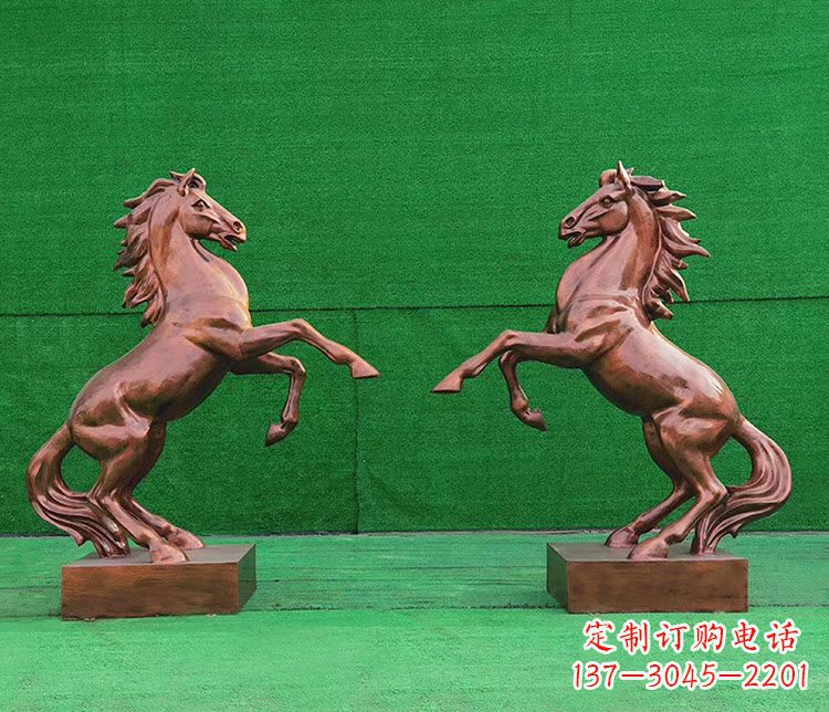 许昌铜雕企业马到成功立马