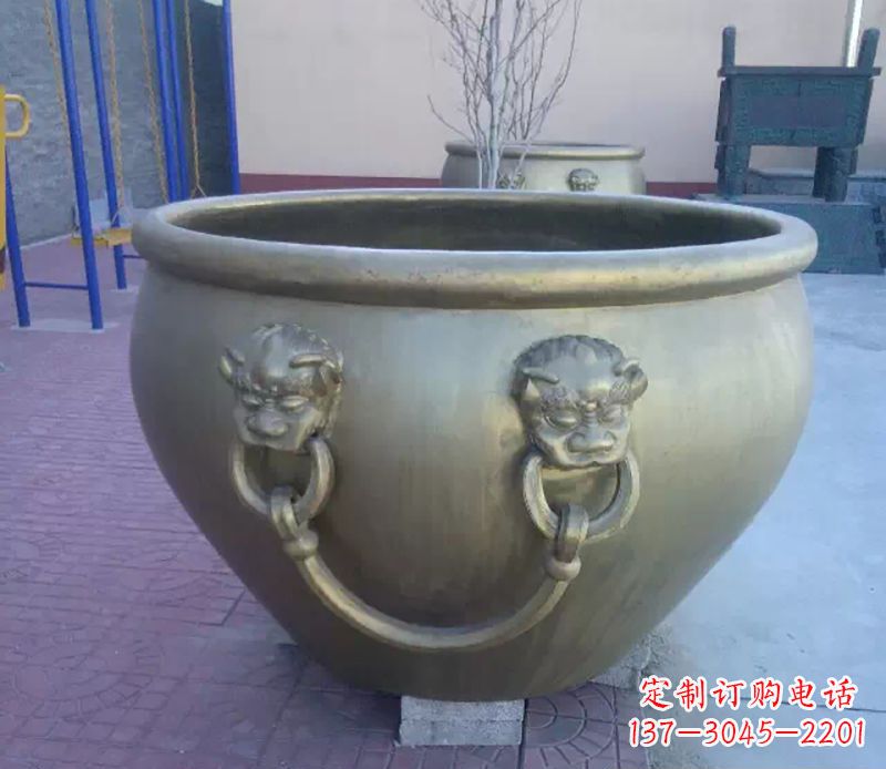 许昌铜雕水缸