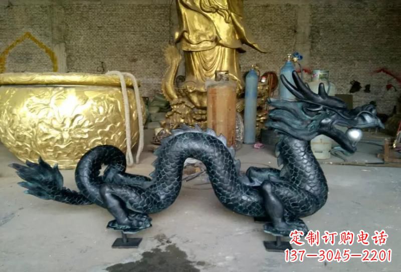 许昌铜雕双龙戏珠222