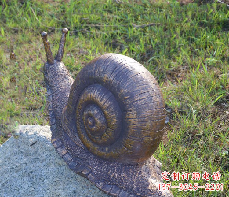 许昌蜗牛铜雕
