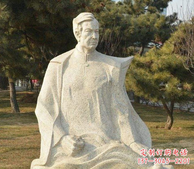 许昌冼星海音乐名人石雕