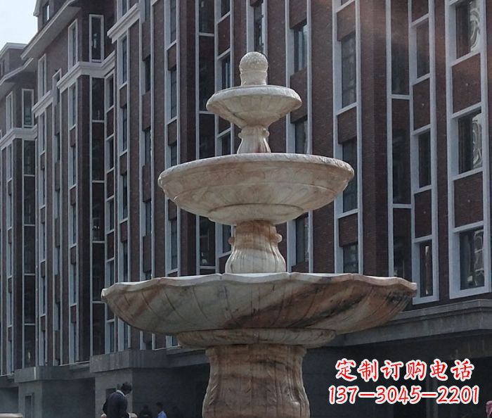 许昌小区景观大型喷泉石雕 (6)