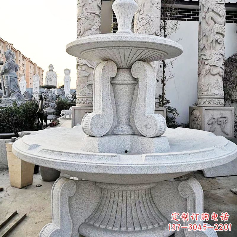 许昌许愿池喷泉 石雕