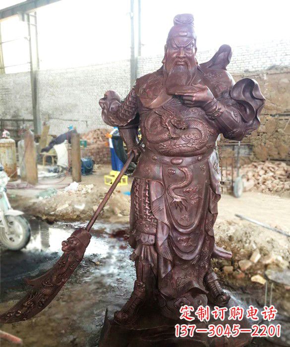 许昌义薄云天关公像