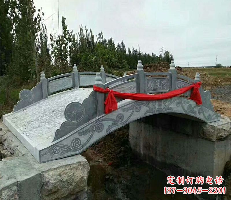 许昌园林仿古石拱桥景观雕塑