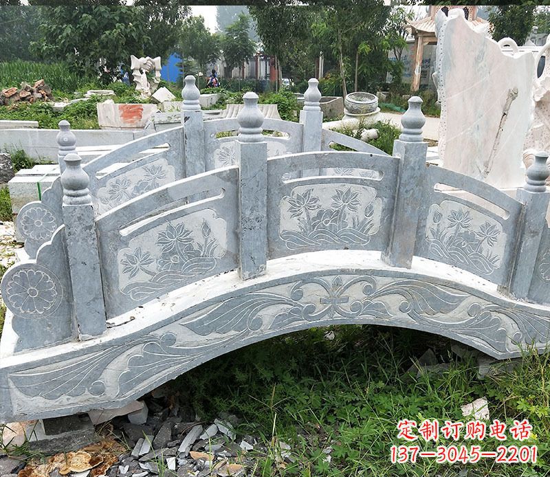 许昌园林仿古石拱桥景观石雕 (3)