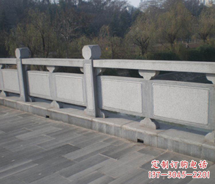 许昌园林仿古石栏板景观石雕 (7)