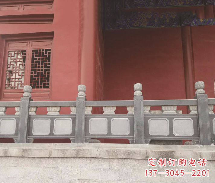 许昌园林仿古石栏板景观石雕 (8)