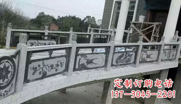 许昌园林仿古石栏板景观石雕 (10)