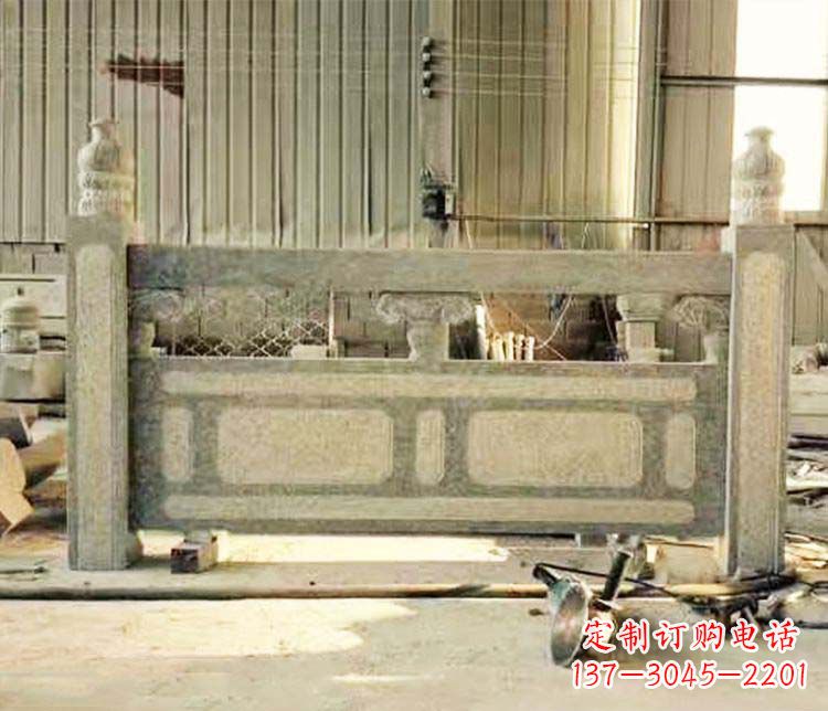 许昌园林仿古石栏板景观石雕