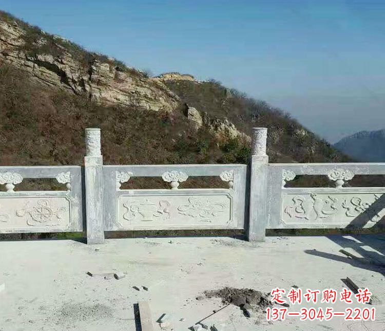许昌园林仿古石栏板景观石雕_2 (3)