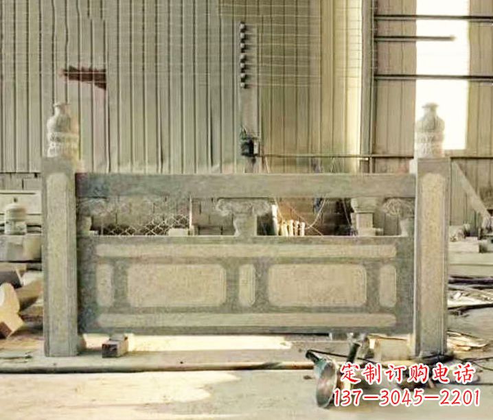 许昌园林仿古石栏板景观石雕_2 (2)