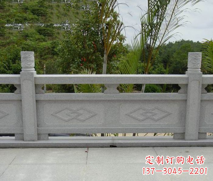 许昌园林景观大理石栏板雕塑 (3)