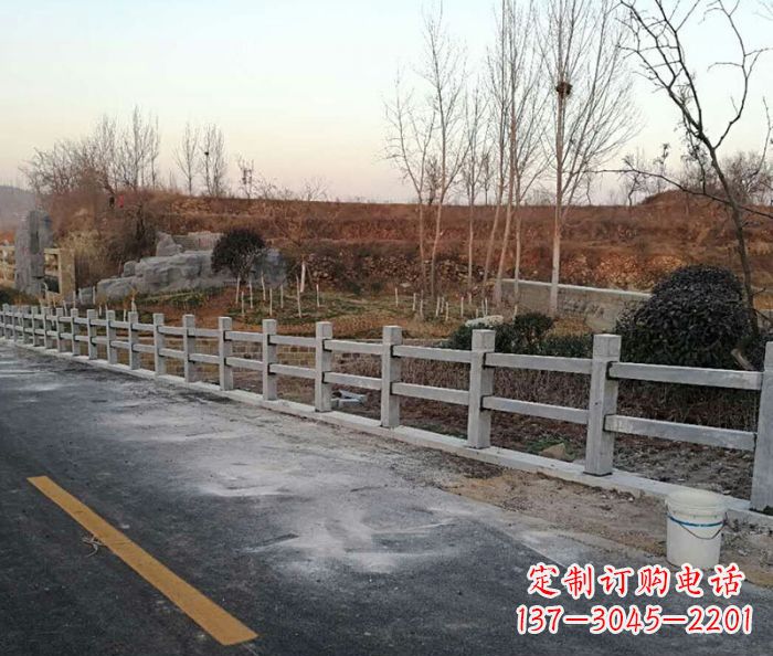 许昌园林景观大理石栏杆石雕 (2)