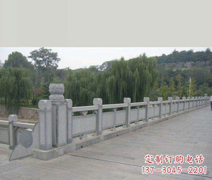 许昌园林景观大理石栏杆石雕 (4)