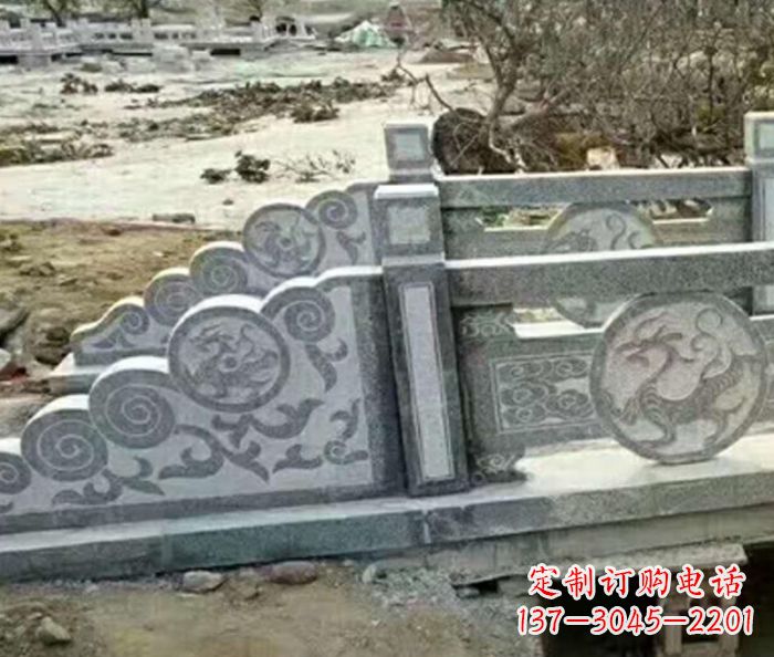 许昌园林景观仿古石雕栏板 (10)