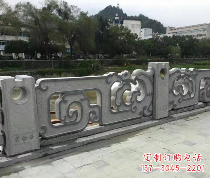 许昌园林景观仿古石雕栏板_1