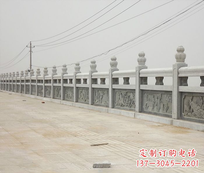 许昌园林景观仿古石雕栏板_2