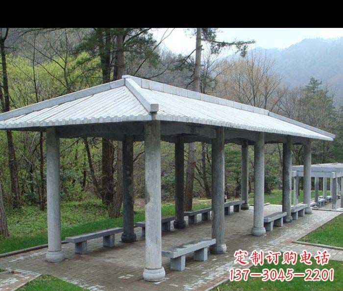 许昌园林景观仿古石雕长廊