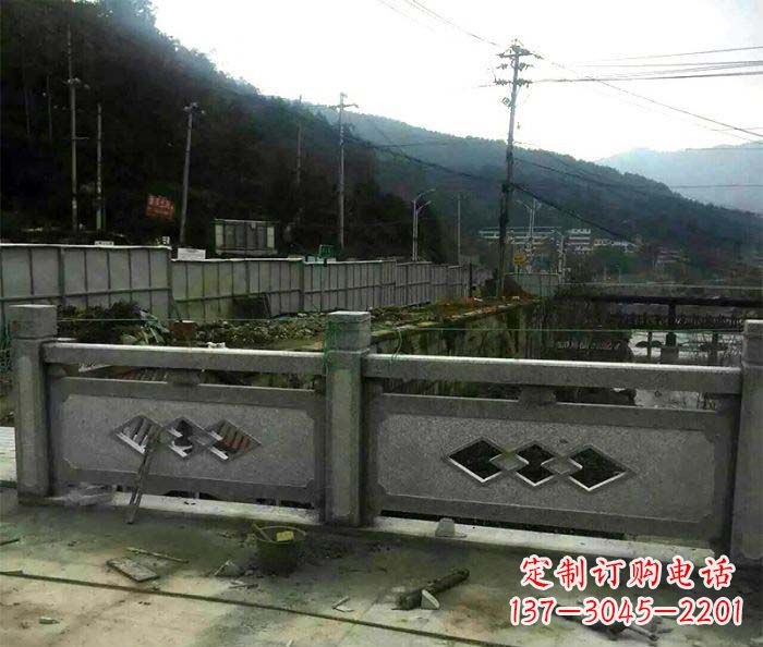 许昌园林景观仿古石浮雕栏板 (2)
