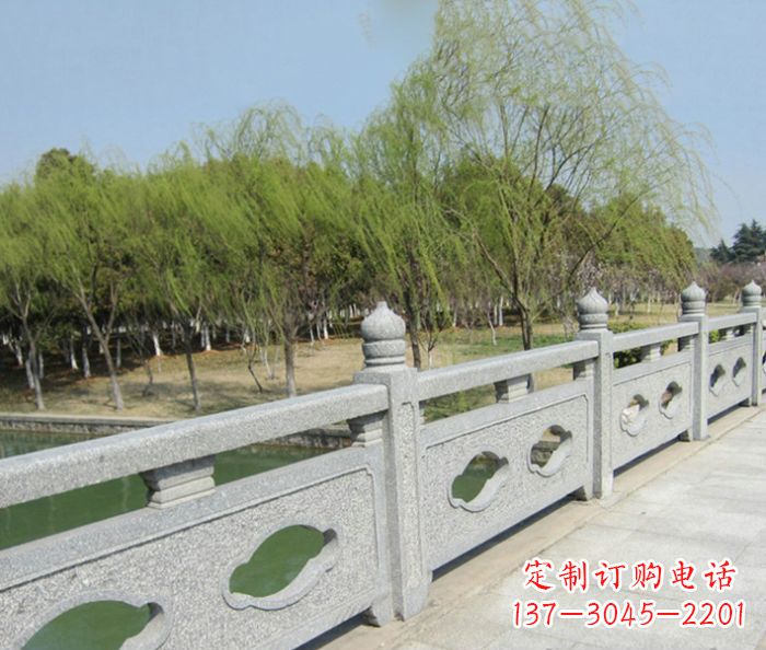 许昌园林景观真山桥石雕栏板