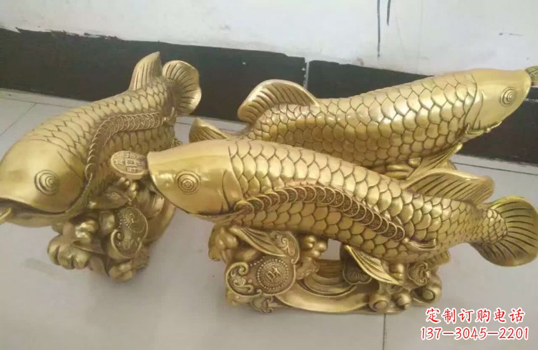 许昌招财金龙鱼雕塑