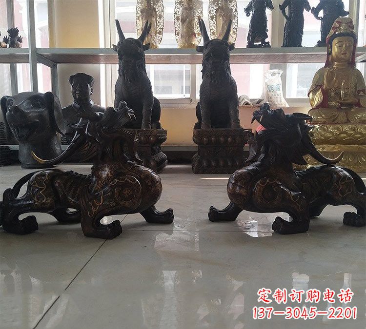 许昌招财辟邪貔貅铜雕